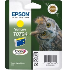 Картридж EPSON T0794 (C13T07944010) желтый повышенной емкости (885 стр) для P50/PX660/PX820/PX830