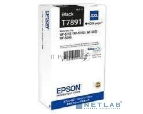 Картридж EPSON T7891 черный экстраповышенной емкости для WF-5110DW/5620DWF