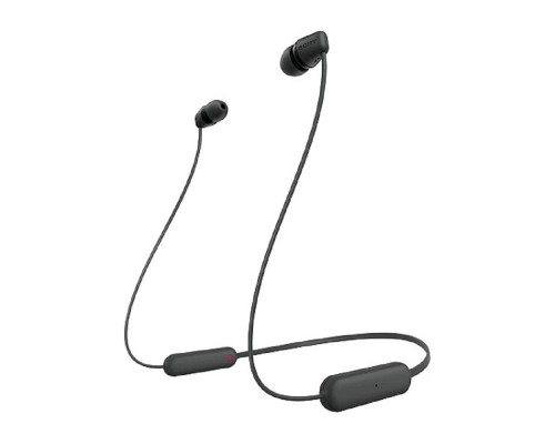[наушники] Sony WI-C100 черный беспроводные bluetooth шейный обод