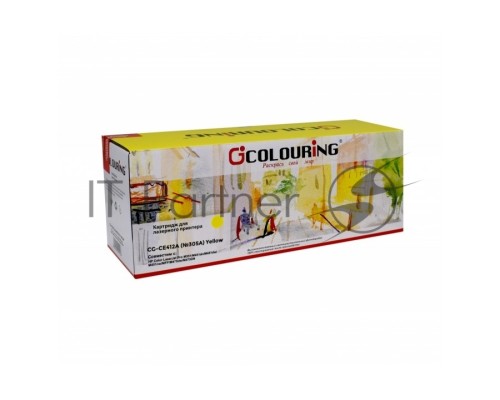 Картридж Colouring CG-CE412A жёлтый (2600 стр.) для HP Color LJ Pro M351/Pro MFP M475dn/M451dn/M451nw
