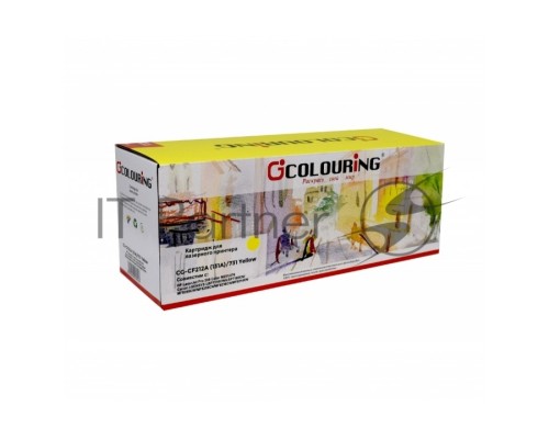 Картридж Colouring CG-CF212A (131A)/731 желтый (1800 стр.) для HP LaserJet Pro 200 Color M251/276 Canon i-SENSYS LBP7110CW/LBP7100CN/MF8280CW/MF8250CN/MF8230CN/MF8210CN