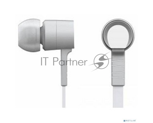 Наушники Oklick HS-S-220 1.1м белый проводные