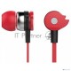 Наушники Oklick HP-S-210 1.1м красный проводные