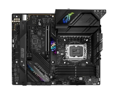 [Материнская плата] ASUS ROG STRIX B760-F GAMING WIFI (Socket 1700, ATX, 4xDDR5(192GB), DP/HDMI 2.1, 1xPCIe 5.0x16/1xPCIe 3.0x16/2xPCIe 3.0, 1xLAN (2.5GbE), Wi-Fi, BT, 4xSATA 6Gb/s, 3xM.2, 1xType-C, 7xUSB 3.2)