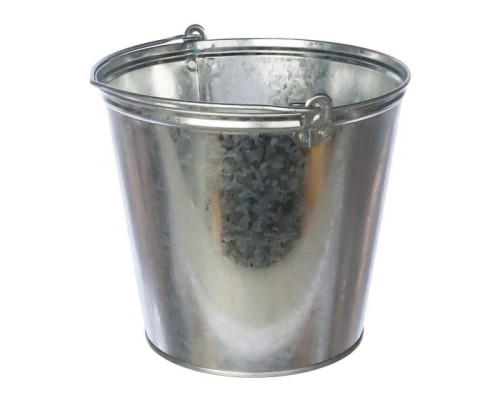 [Швабры, мётлы, тряпки, ведра] Сибртех Ведро 12 л, оцинкованное, Россия  [67591]