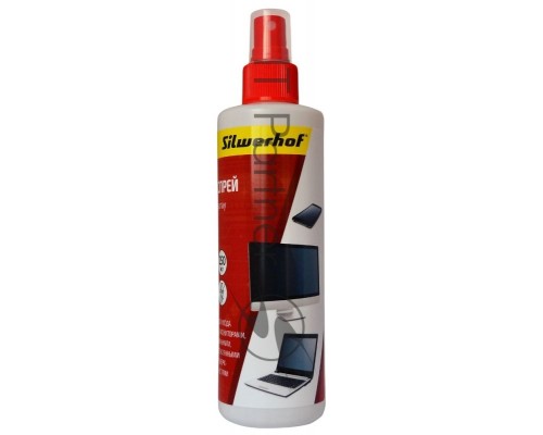 Спрей-очиститель для экранов и стекол, SILWERHOF SCREEN CLEAN, 250мл