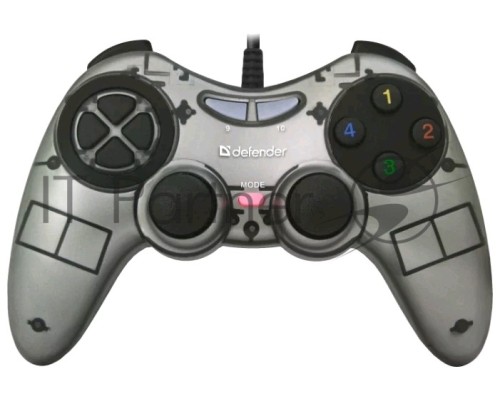 Геймпад Defender Zoom USB Xinput, 10 кнопок, 2 стика