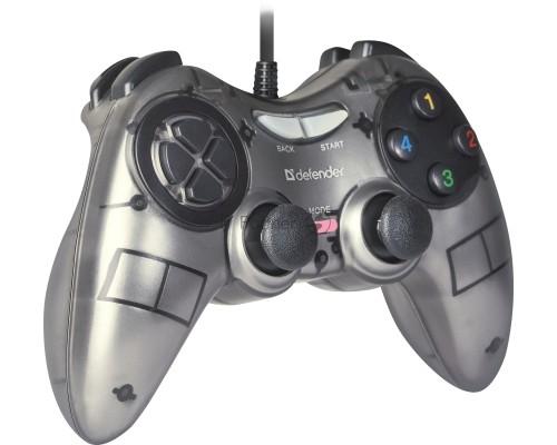 Геймпад Defender Zoom USB Xinput, 10 кнопок, 2 стика