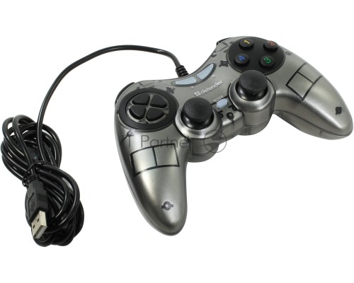 Геймпад Defender Zoom USB Xinput, 10 кнопок, 2 стика