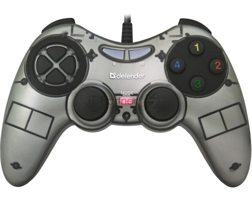 Геймпад Defender Zoom USB Xinput, 10 кнопок, 2 стика