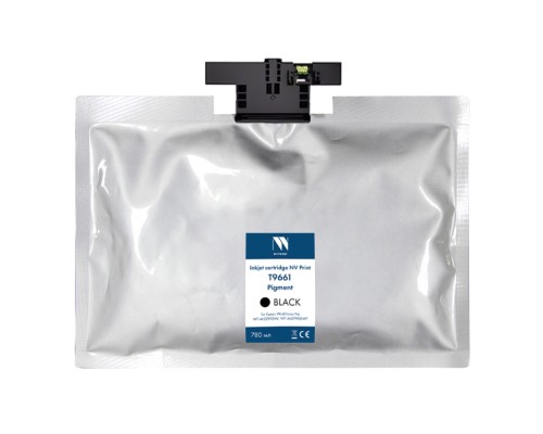 [Расходные материалы] NV Print T9661  C13T966140 Струйный картридж  для Epson WorkForce Pro WF-M5299DW, WF-M5799DWF, Black,   (40 000 стр)