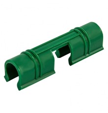 Универсальные зажимы для крепления пленки к каркасу парника d12 мм, 20 шт/уп, зеленые// Palisad [64429]