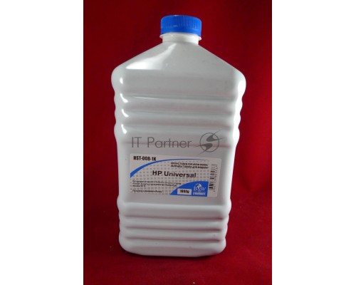 Тонер HP Universal LJ1010-9000, P1005/1505/2015/2035/1102/M401   (фл. 1кг) B&W Standart фас. Россия