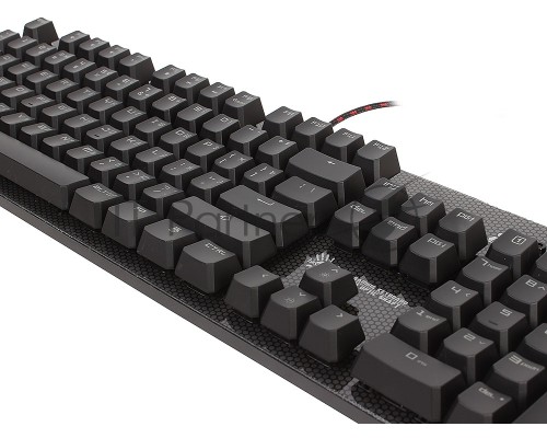 Клавиатура A4 Bloody B800 серый/черный USB Gamer LED
