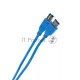 Кабель соединительный VCOM USB3.0 Am/Bm 3m (VUS7070-3M)