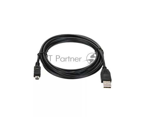 Кабель USB 2.0 A-->mini-B 5P (3,0м) чёрный, Telecom <TC6911BK-3.0M>