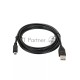 Кабель USB 2.0 A-->mini-B 5P (3,0м) чёрный, Telecom <TC6911BK-3.0M>