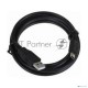 Кабель USB 2.0 A-->mini-B 5P (3,0м) чёрный, Telecom <TC6911BK-3.0M>