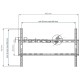 Кронштейн Arm media STEEL-1 new black, настенный, 32