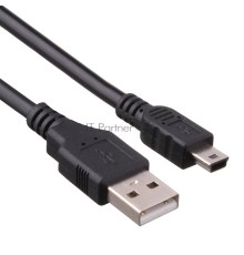 Кабель Exegate EX191079RUS Кабель USB 2.0 A-->mini-B 5P 1.0м Exegate