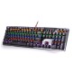 Клавиатура A4Tech Bloody B810R серый/черный USB Gamer LED