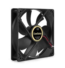 Exegate EX294048RUS Вентилятор ExeGate EX12025S2P, 120x120x25 мм, Sleeve bearing (подшипник скольжения), 2pin (разъем 2.54; для блоков питания ATX), 1400RPM, 25dBA