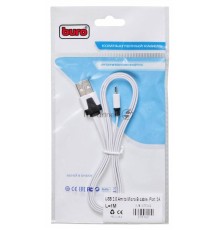 Кабель USB2.0 Buro USB A (m)/microUSB (m) 1м (BHP MICROUSB 1M FLAT)