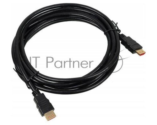 Кабель аудио-видео Buro HDMI (m)/HDMI (m) 3м. Позолоченные контакты черный (BHP HDMI V1.4 3M LOCK)