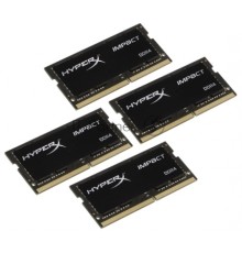 Модуль памяти Kingston 64GB 2400MHz DDR4 CL14 SODIMM (Kit of 4) HyperX Impact