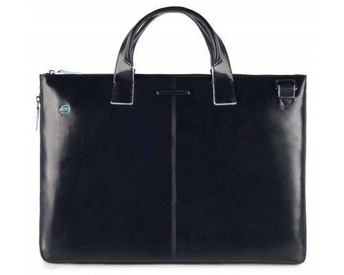 Сумка для ноутбука Piquadro Blue Square CA4021B2/BLU2 синий натур.кожа