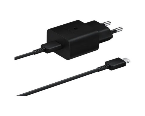 [Аксессуар] Сетевое зарядное устройство Samsung EP-T1510,  USB-C,  USB type-C,  2A,  черный [EP-T1510XBEGEU]