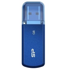 Флеш накопитель 128Gb Silicon Power Helios 202, USB 3.2, Голубой