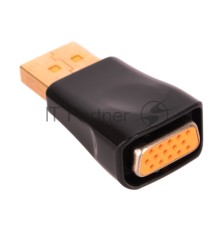 Переходник DisplayPort - VGA Cablexpert A-DPM-VGAF-01, 20M/15F, пакет