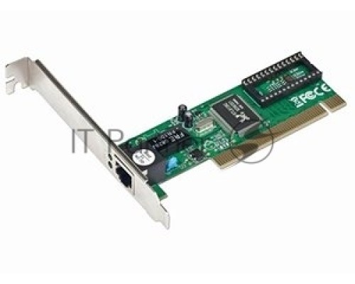 Сетевой адаптер Ethernet Gembird NIC-R1 100/10, PCI, чипсет RTL8139C