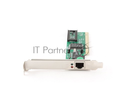 Сетевой адаптер Ethernet Gembird NIC-R1 100/10, PCI, чипсет RTL8139C