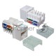 Модуль Keystone RJ45, Cat.5E, UTP, 90 градусов, белый