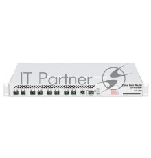 Роутер Mikrotik CCR1072-1G-8S+ Cloud Core Router 1072-1G-8S+ with Tilera Tile-Gx72 CPU (72-cores, 1GHz per core), 16GB RAM, 8xSFP+ cage, 1xGbit LAN, RouterOS L6, 1U rackmount case, two redundant hot plug PSU