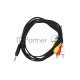 Кабель VCOM CV213-1.5M Кабель соединительный 3.5 Jack (M)/3 RCA (M) 