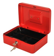 Ящик для денег Cactus CS-CB-003RD 90x250x180 красный