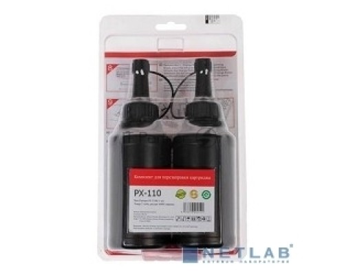 Заправочный комплект Pantum PX-110, Black черный, на 3000 коп. (2 чипа + 2 тонера), для P2000/P2050/M5000/M5005/M6000/M6005