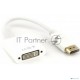 Кабель-переходник VCOM DisplayPort M-> DVI F  0.15м <CG602> 
