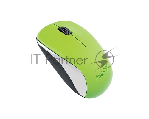 Мышь Genius беспроводная NX-7000 (зелёная, BlueEye 1200dpi)
