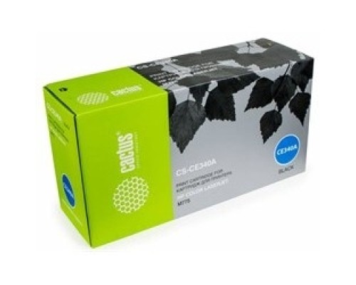 [расходные материалы] Картридж лазерный Cactus CS-CE340A CE340A черный (13500стр.) для HP CLJ M775