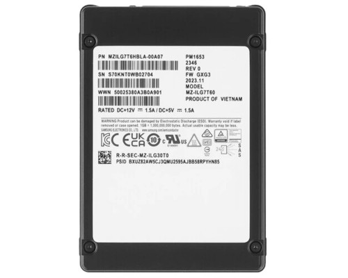 [накопитель] Samsung SSD PM1653, 7680GB, 2.5