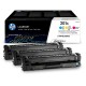 Картридж лазерный комплект HP 210X голубой/пурпурный/желтый (CF253XM) увеличенной емкости