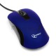 Мышь проводная Gembird MOP-400-B синий, 1000 dpi, USB, кнопки - 3