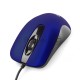Мышь проводная Gembird MOP-400-B синий, 1000 dpi, USB, кнопки - 3