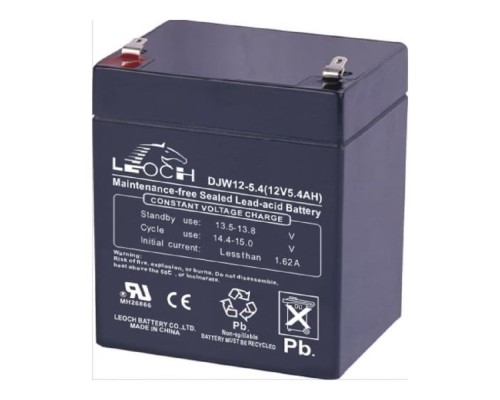 [акб] Leoch Батарея DJW12-5.4 F2 (12V 5,4Ah)