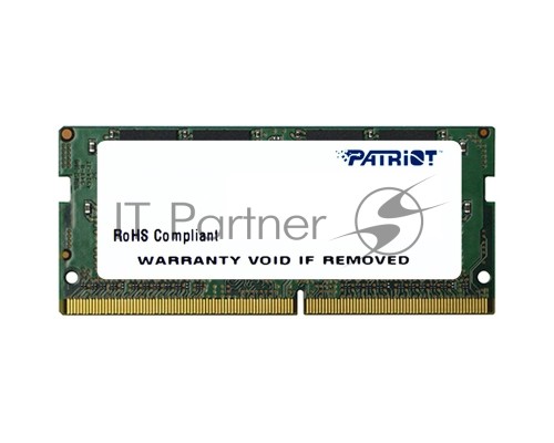 Модуль памяти Patriot DIMM DDR4 4GB PSD44G240041 {PC4-19200, 2400MHz}