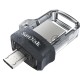 Флеш диск 64GB SanDisk Ultra Android Dual Drive OTG, m3.0/USB 3.0, Black